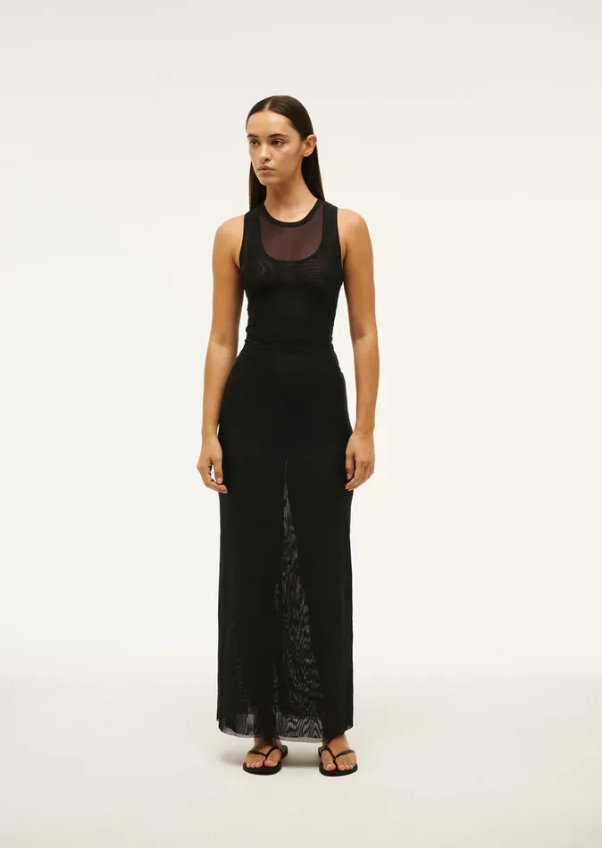 Bodysuits Women DISCOVERY MESH DRESS IN BLACK PE Nation