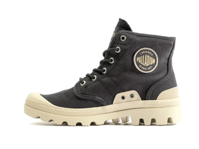 Boots Kids PALLADIUM PALLABROUSSE WORKWEAR Black