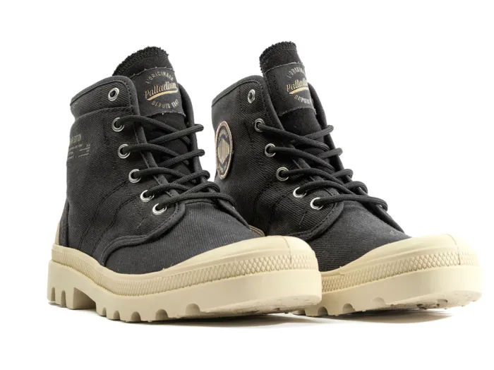 Boots Kids PALLADIUM PALLABROUSSE WORKWEAR Black