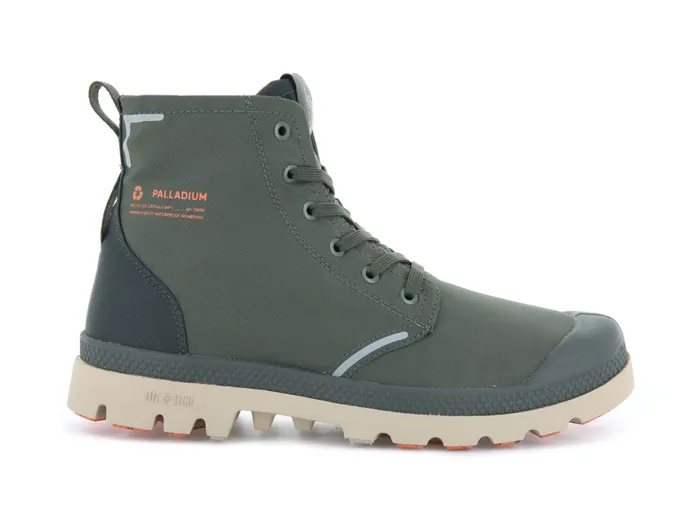 Boots Kids PALLADIUM PAMPA LITE RECYCLE WP Olive Nightbeluga