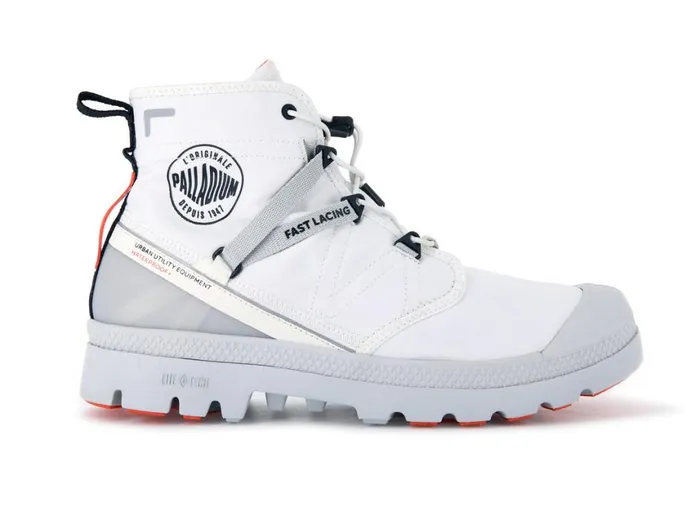 Boots Kids PALLADIUM PAMPA TRAVEL LITE WATERPROOF Star White