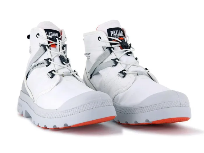 Boots Kids PALLADIUM PAMPA TRAVEL LITE WATERPROOF Star White