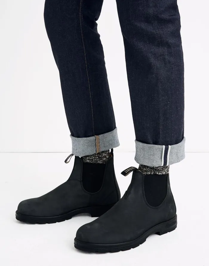 Boots Men Madewell Blundstone Men039s Classic Chelsea Boots Rustic Black