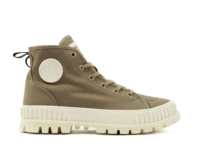 Boots Men PALLADIUM PALLASHOCK ORGANIC 2 Dusky Green