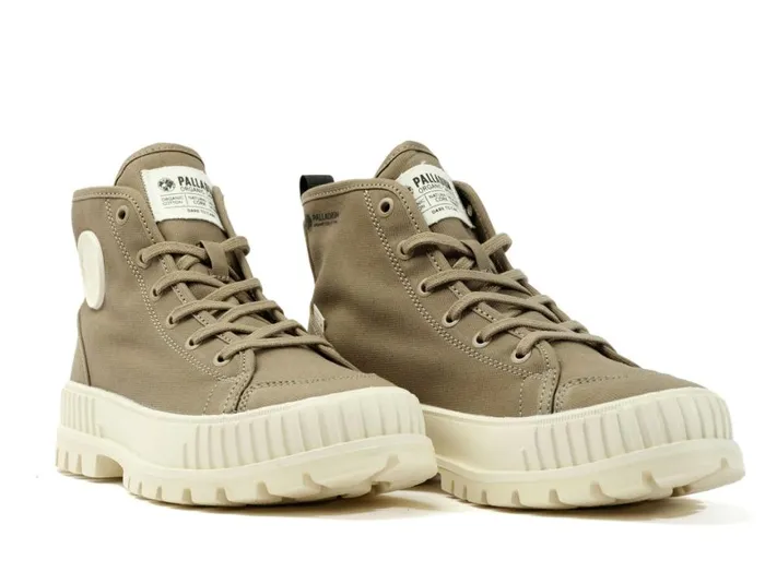 Boots Men PALLADIUM PALLASHOCK ORGANIC 2 Dusky Green Boots Men PALLADIUM PALLASHOCK ORGANIC 2 Dusky Green