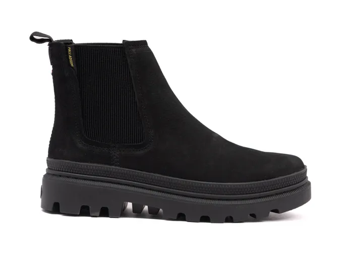 Boots Men PALLADIUM PALLATROOPER CHELSEA Blackblack