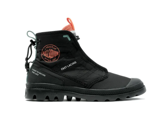 Boots Women PALLADIUM PAMPA TRAVEL LITE RS Black