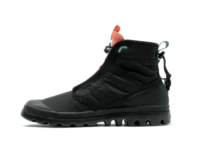 Boots Women PALLADIUM PAMPA TRAVEL LITE RS Black Boots Women PALLADIUM PAMPA TRAVEL LITE RS Black