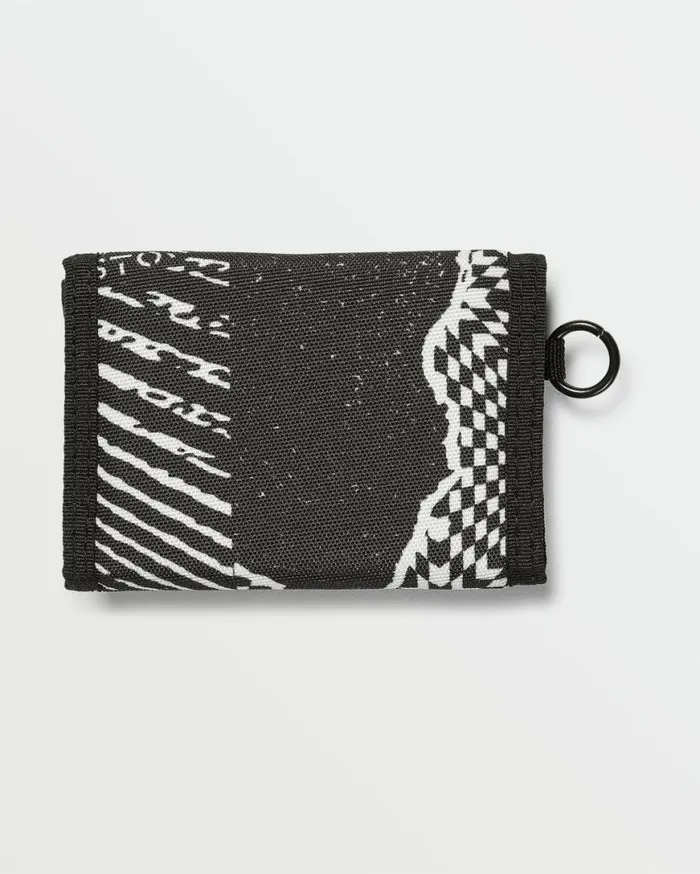 Box Stone Wallet 8211 Black White Mens Volcom Belts and Wallets