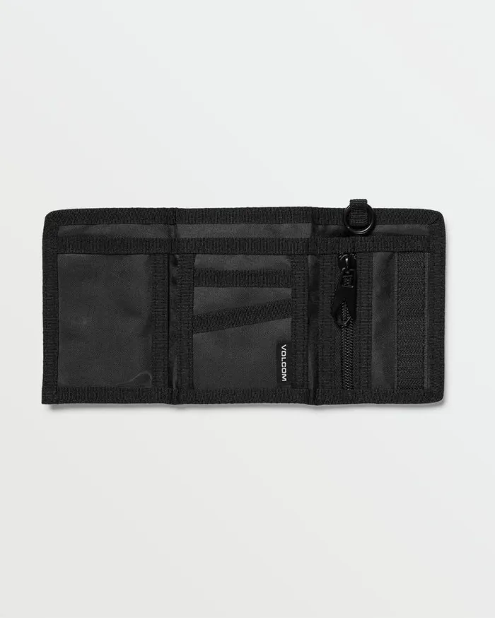 Box Stone Wallet 8211 Black White Mens Volcom Belts and Wallets