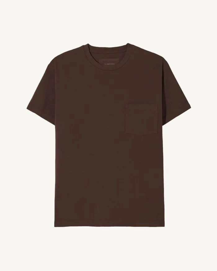BRANDON TEE Cocoa Men Nili Lotan Tees