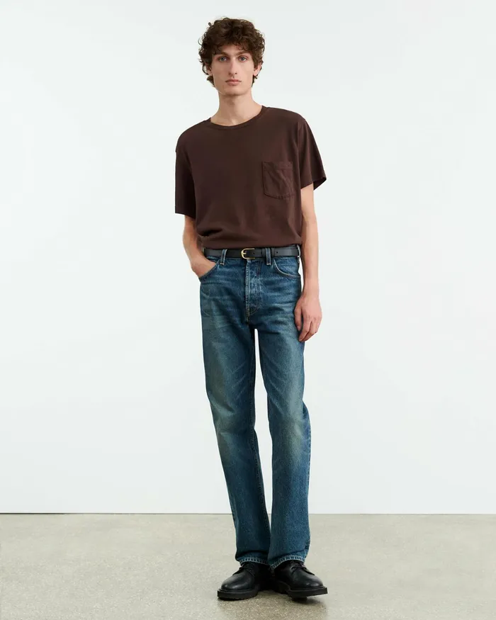 BRANDON TEE Cocoa Men Nili Lotan Tees