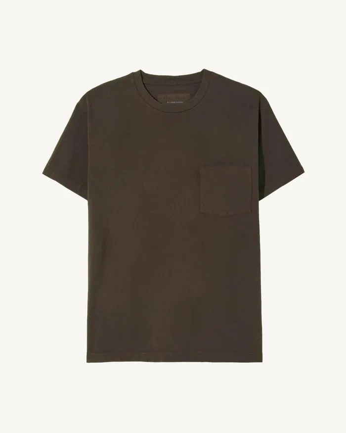 BRANDON TEE Cocoa Men Nili Lotan Tees