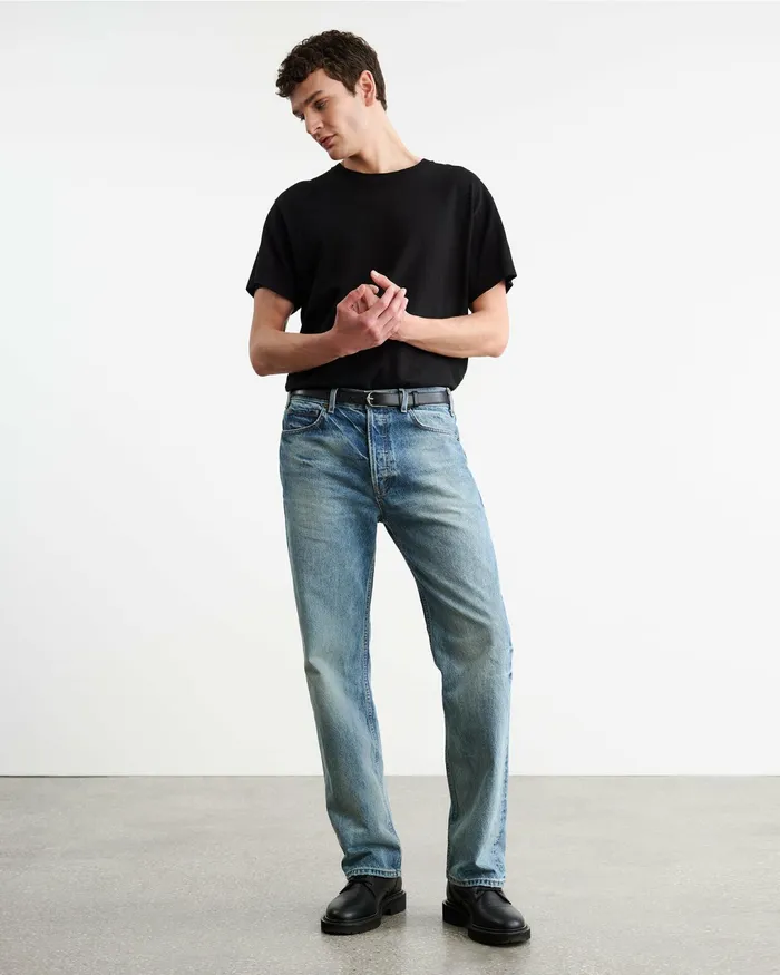 BRANDON TEE Cocoa Men Nili Lotan Tees