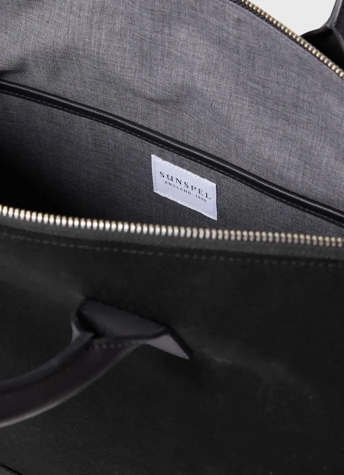 Briefcase Black Men SUNSPEL Bags and Wallets