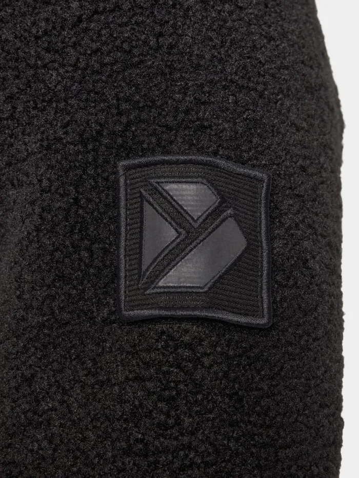 Bror Men039s FullZip 3 Black Men Didriksons Fleece and Midlayers