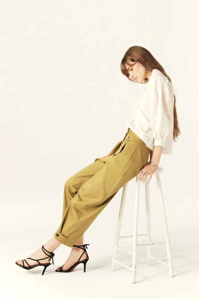 Bryan Pants Bryan Green Women Baandsh Pants and Jeans