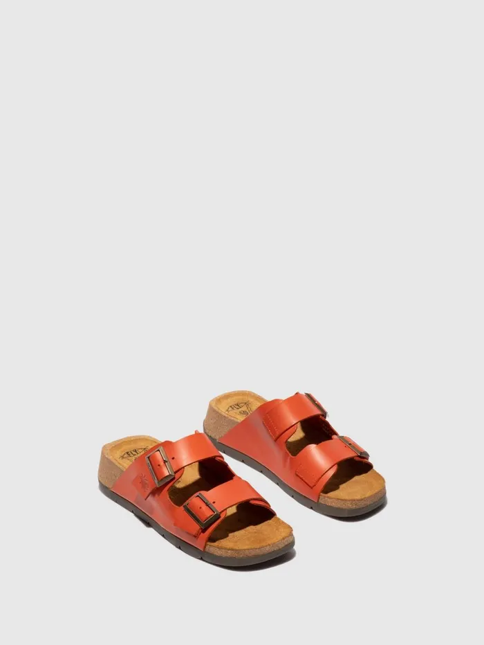 Buckle Sandals CAJA721FLY SCARLET Women Fly London Sandals