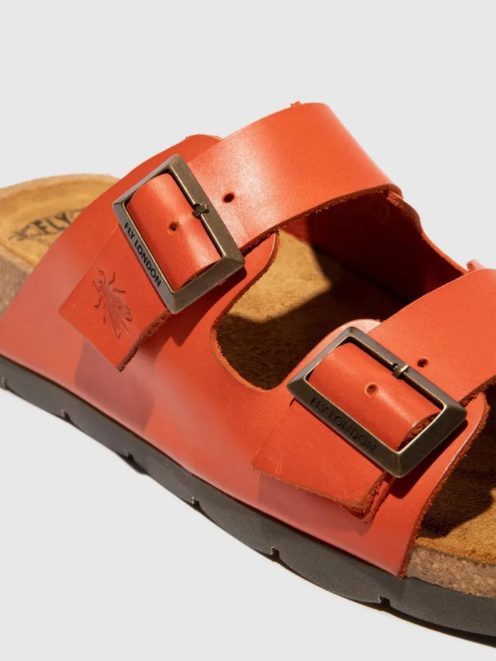 Buckle Sandals CAJA721FLY SCARLET Women Fly London Sandals