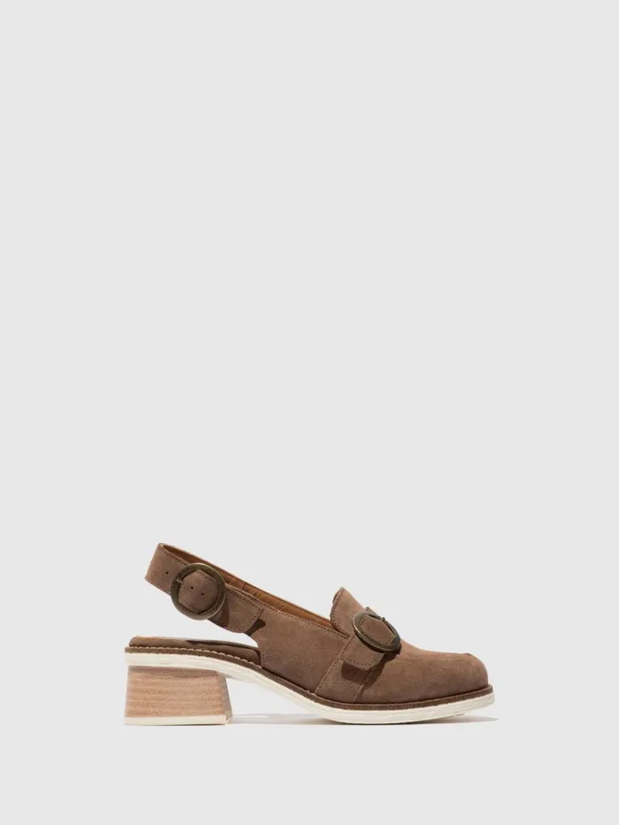 Buckle Shoes CUTH094FLY TAUPE Women Fly London Shoes