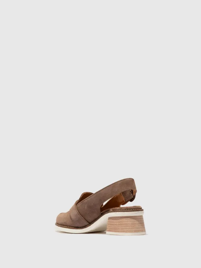 Buckle Shoes CUTH094FLY TAUPE Women Fly London Shoes