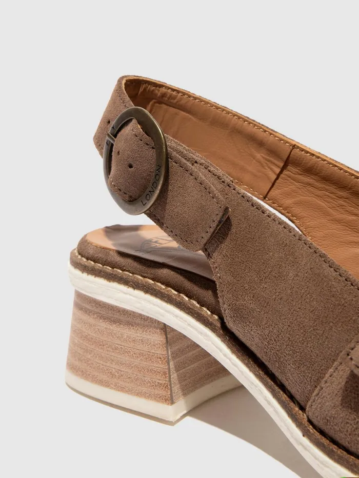 Buckle Shoes CUTH094FLY TAUPE Women Fly London Shoes