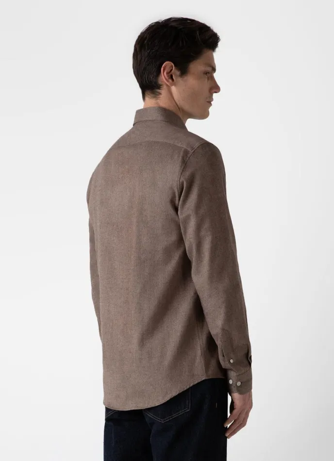 Button Down Flannel Shirt Cedar Men SUNSPEL Shirts