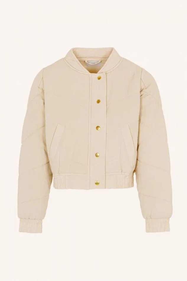 ByBar Jassen Vrouwelijk Leah Twill Jacket Grain ByBar Jassen Vrouwelijk Leah Twill Jacket Grain