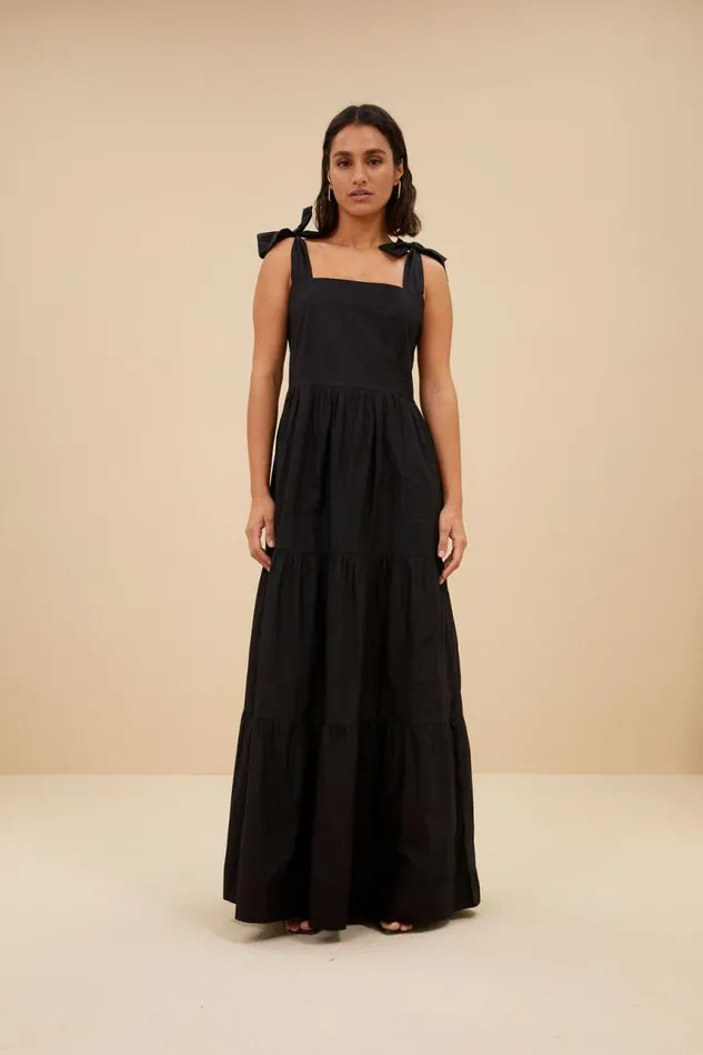 ByBar Jurken Vrouwelijk Doah Dress Black ByBar Jurken Vrouwelijk Doah Dress Black