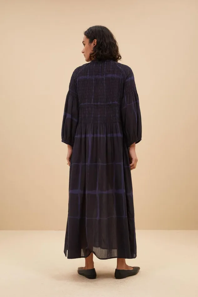 ByBar Jurken Vrouwelijk Loulou Square Dress Square Print ByBar Jurken Vrouwelijk Loulou Square Dress Square Print