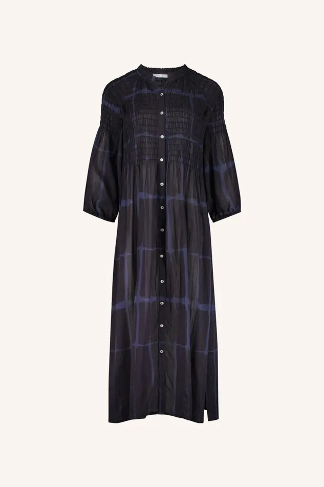 ByBar Jurken Vrouwelijk Loulou Square Dress Square Print ByBar Jurken Vrouwelijk Loulou Square Dress Square Print