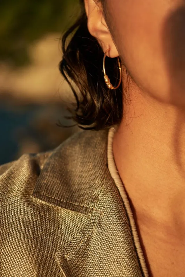 ByBar Sieraden Vrouwelijk Lizzy Earring Gold