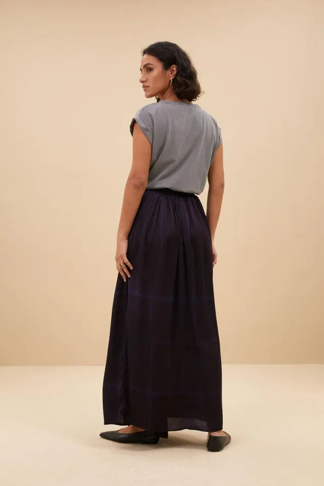 ByBar Tops and Shirts Vrouwelijk Thelma Lucky Vintage Top Charcoal ByBar Tops and Shirts Vrouwelijk Thelma Lucky Vintage Top Charcoal