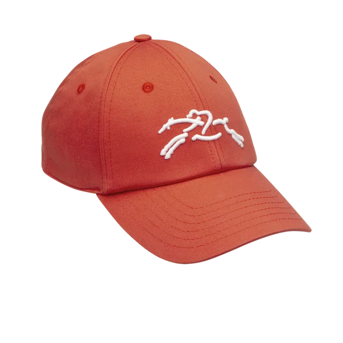 Caps and hats Women Solid cap Tomato Longchamp