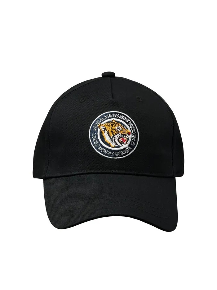 Caps JACK and JONES Mens BASEBALL CAP Black Black Popular