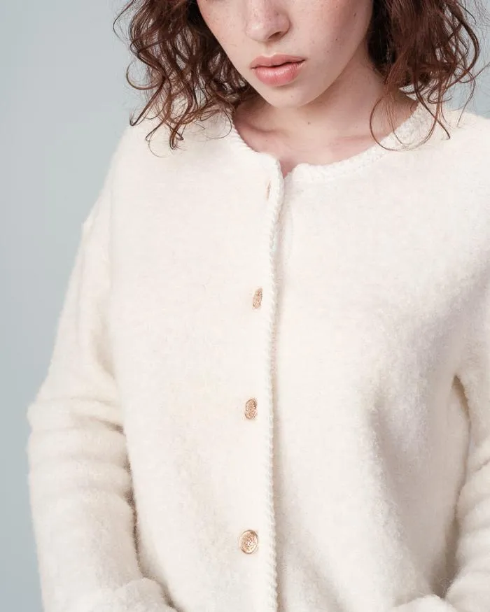 CARDIGAN ECRU NARNIA Shop Grace and Mila Cardigans