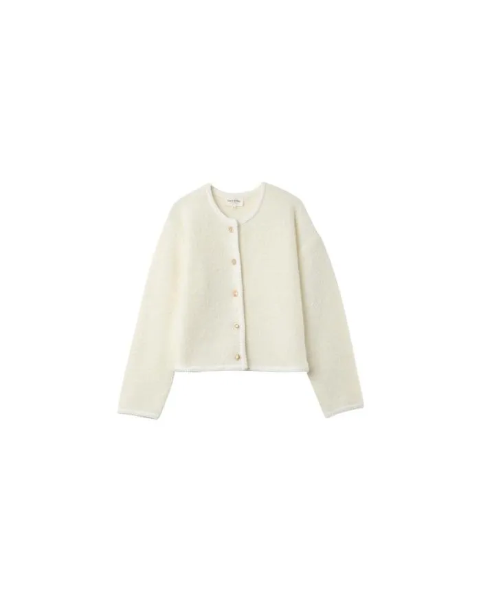 CARDIGAN ECRU NARNIA Shop Grace and Mila Cardigans