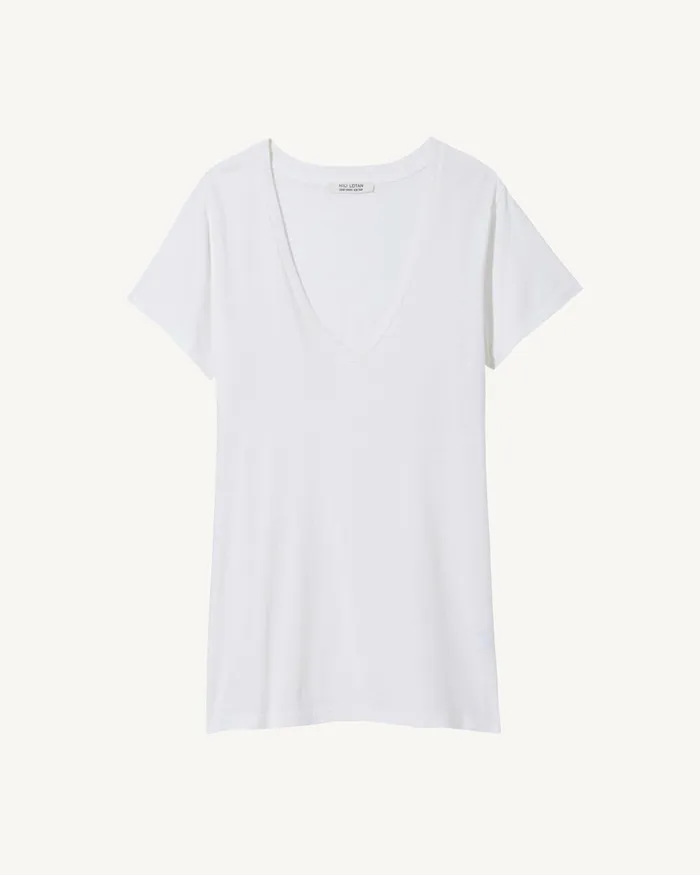 CAROL TEE White Women Nili Lotan Tops
