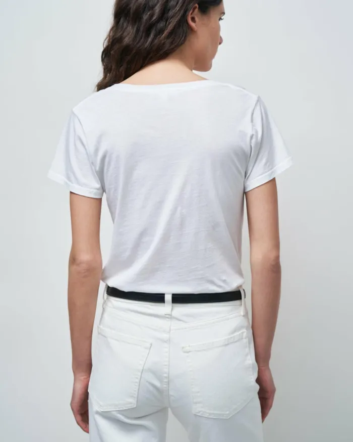 CAROL TEE White Women Nili Lotan Tops