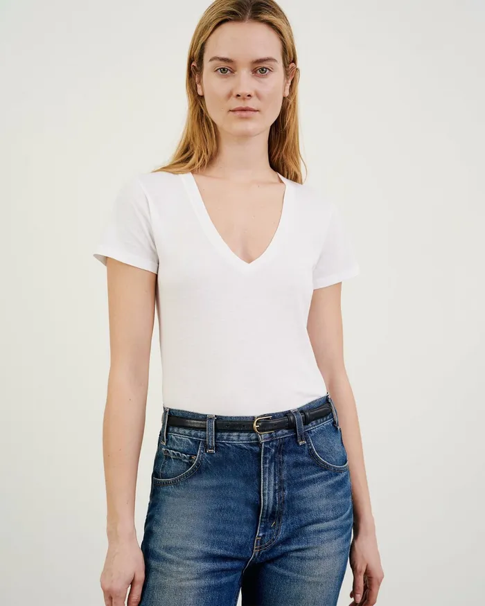 CAROL TEE White Women Nili Lotan Tops