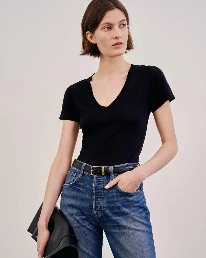 CAROL TEE White Women Nili Lotan Tops