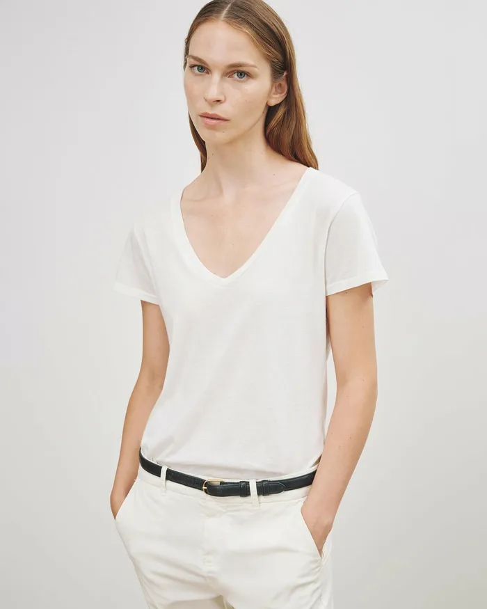 CAROL TEE White Women Nili Lotan Tops