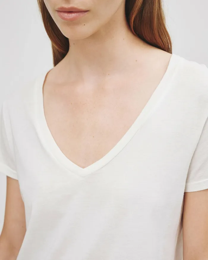 CAROL TEE White Women Nili Lotan Tops