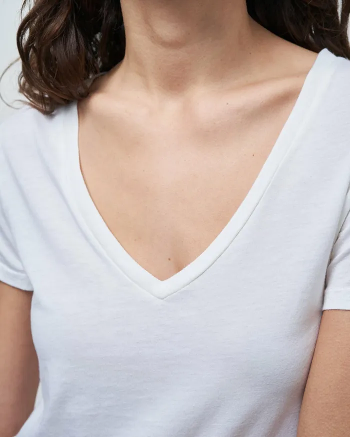 CAROL TEE White Women Nili Lotan Tops