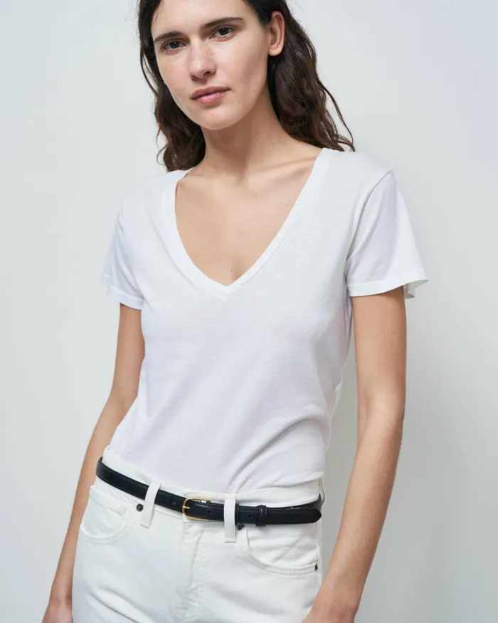 CAROL TEE White Women Nili Lotan Tops
