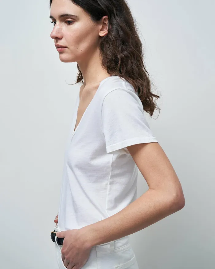 CAROL TEE White Women Nili Lotan Tops