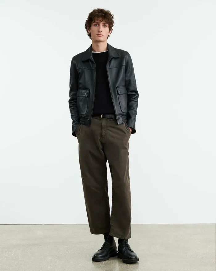 CARPENTER PANT Canyon Dust Men Nili Lotan Pants and Shorts