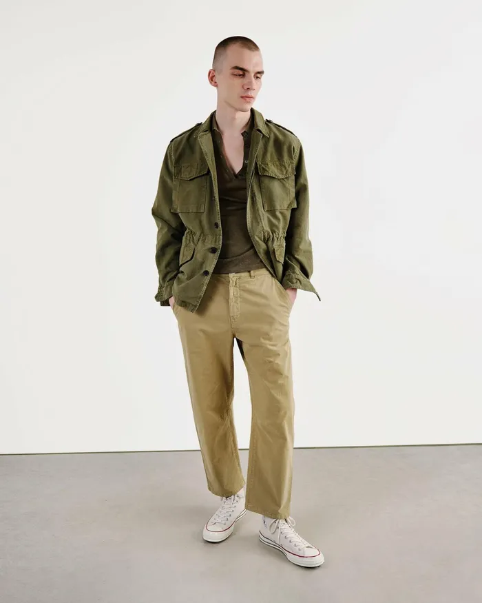CARPENTER PANT Canyon Dust Men Nili Lotan Pants and Shorts