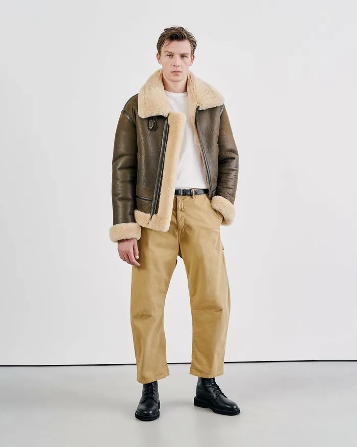 CARPENTER PANT Canyon Dust Men Nili Lotan Pants and Shorts