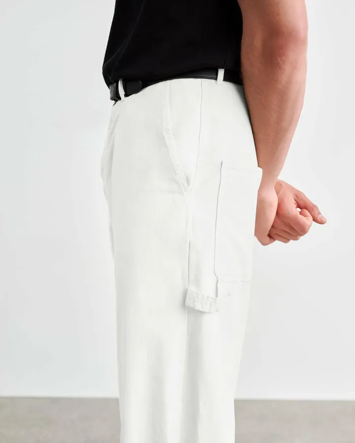 CARPENTER PANT Canyon Dust Men Nili Lotan Pants and Shorts
